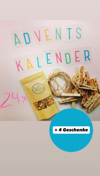 Müsli Adventskalender + 4 Geschenke | Adventskalender 2025